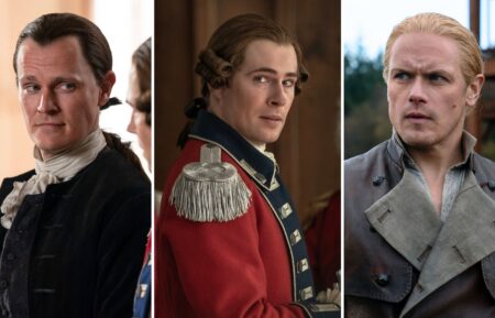 Michael Lindall, David Berry, and Sam Heughan of 'Outlander'