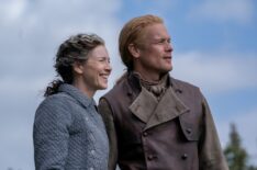 Caitriona Balfe and Sam Heughan in 'Outlander' Season 8