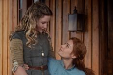 Florrie May Wilkinson and Sophie Skelton in the 'Outlander' series finale