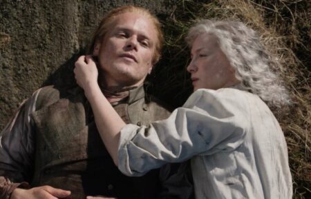 Sam Heughan and Caitriona Balfe in 'Outlander's series finale
