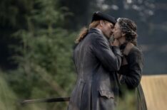 Sam Heughan and Caitriona Balfe in the 'Outlander' series finale