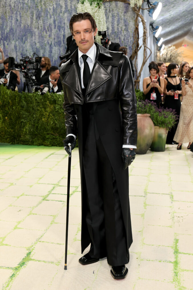 Patrick Schwarzenegger attends the 2026 Met Gala celebrating 