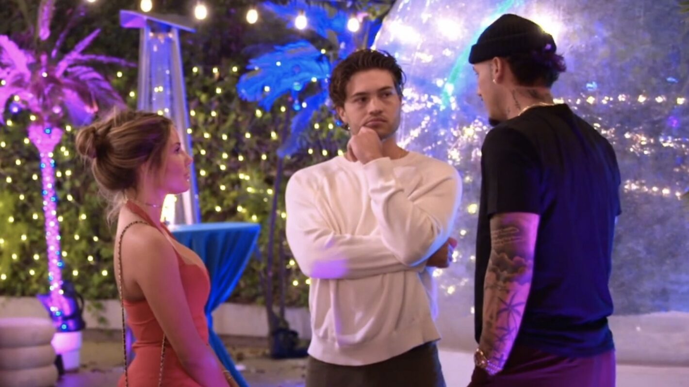 Iris, TJ, and Pepe in 'Beyond the Villa' Season 2