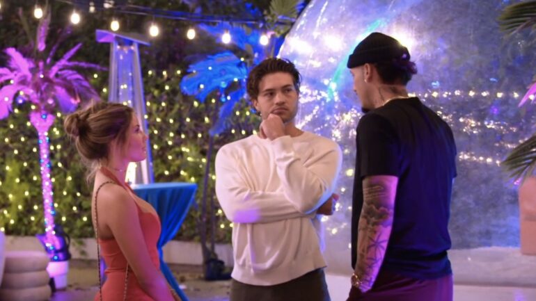 Iris, TJ, and Pepe in 'Beyond the Villa' Season 2