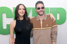 Elsie Hewitt and Pete Davidson attend the World Premiere of Amazon MGM Studios' 'The Pickup' at Regal LA Live on July 27, 2025