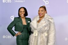 Eboni Nichols and Queen Latifah attend the 52nd American Music Awards at MGM Grand Garden Arena on May 25, 2026 in Las Vegas, Nevada.