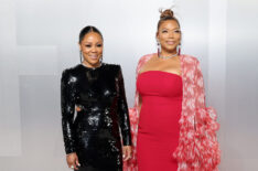 Eboni Nichols and Queen Latifah attend the 2026 Vanity Fair Oscar Party Hosted By Mark Guiducci at Los Angeles County Museum of Art