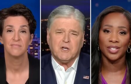 Rachel Maddow, Sean Hannity, Abby Phillip
