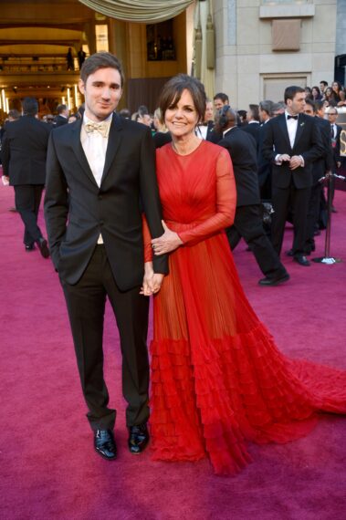 Sally Field and Sam Greisman arrive at the Oscars at Hollywood & Highland Center on February 24, 2013 in Hollywood, California.
