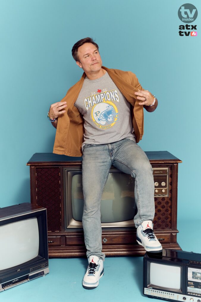 Scott Porter at the TV Insider studio at the 2026 ATX Festival