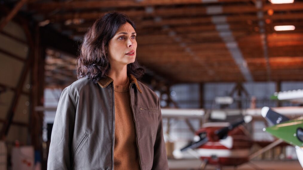 Morena Baccarin as Sheriff Mickey Fox — 'Sheriff Country' Season 1 Finale "Mexico"