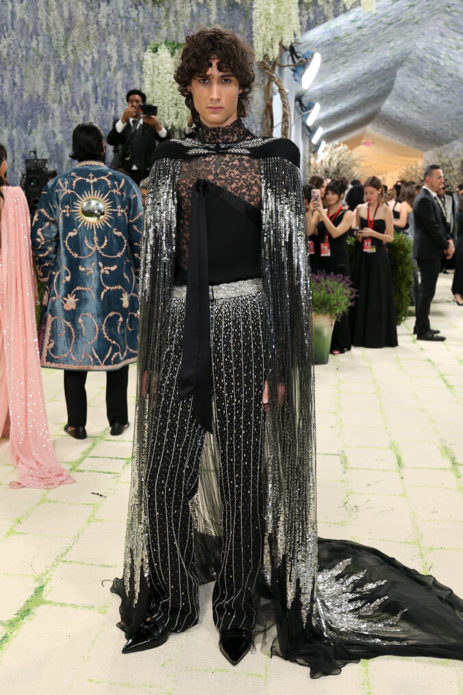 Sombr attends the 2026 Met Gala celebrating 