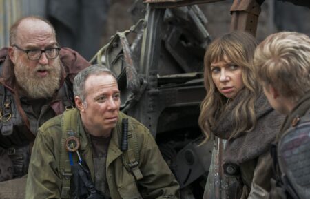 Brian Posehn, Kevin Sussman, and Lauren Lapkus in 'Stuart Fails to Save the Universe'