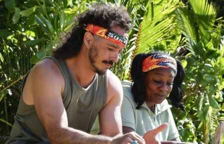 Ozzy Lusth and Cirie Fields in 'Survivor 50'