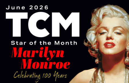 TCM June 2026 Star of the Month Marilyn Monroe