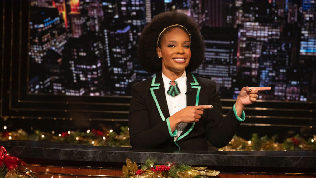 Amber Ruffin hosting 'The Amber Ruffin Show'