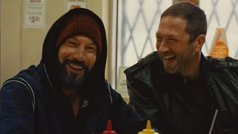 Jon Bernthal and Ebon Moss-Bachrach in 'The Bear's special episode 'Gary'
