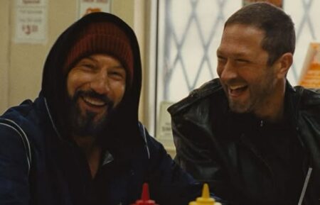 Jon Bernthal and Ebon Moss-Bachrach in 'The Bear's special episode 'Gary'