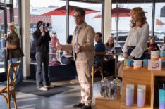 Dan Bucatinsky as Billy and Lisa Kudrow as Valerie Cherish in 'The Comeback' Season 3 Episode 7
