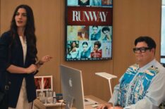 Anne Hathaway and Caleb Hearon in 'The Devil Wears Prada 2'