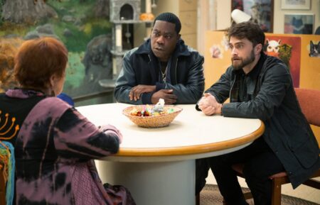 Tracy Morgan and Daniel Radcliffe in 'The Rise and Fall of Reggie Dinkins'