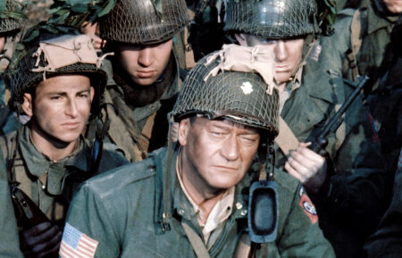 THE LONGEST DAY, John Wayne, 1962.