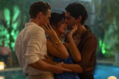 Tom Hiddleston as Jonathan Pine, Camila Morrone as Roxana, Diego Calva as Teddy in 'The Night Manager'