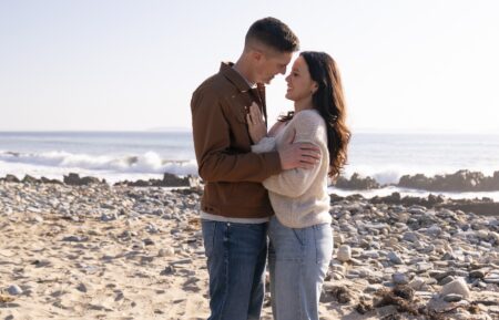 Eric Winter as Tim, Melissa O'Neil as Lucy — 'The Rookie' Season 8 Finale