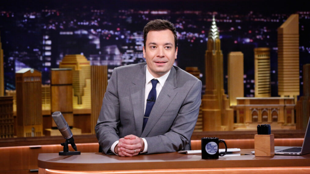 Jimmy Fallon hosting 'The Tonight Show Starring Jimmy Fallon'