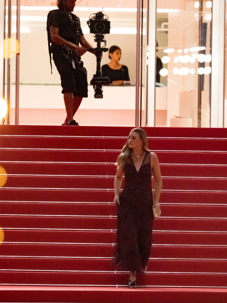 AJ Michalka filming 'The White Lotus' Season 4