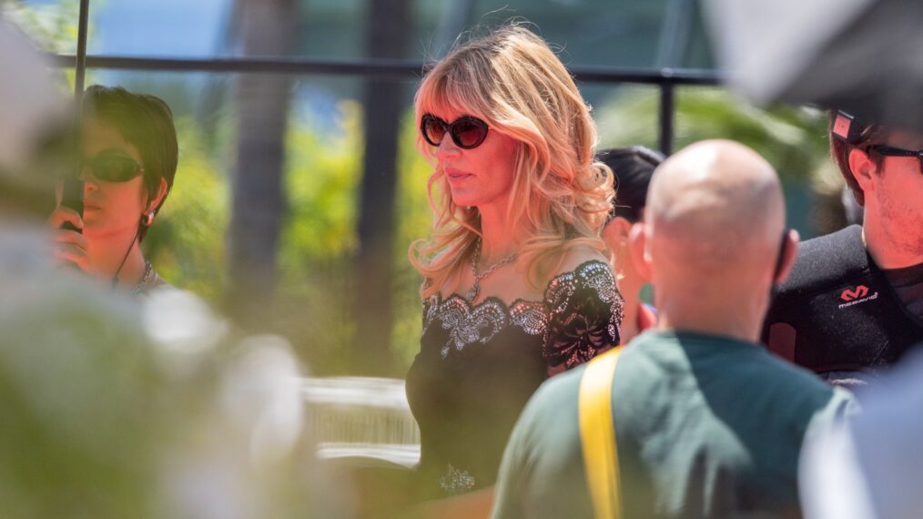 Laura Dern filming 'The White Lotus' Season 4