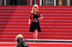 Laura Dern filming 'The White Lotus' Season 4