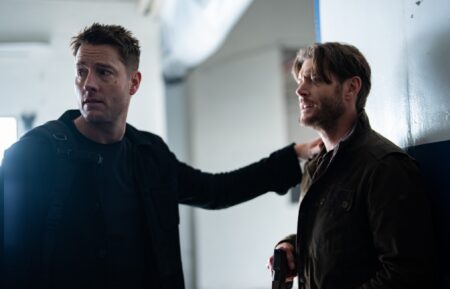 Justin Hartley as Colter Shaw and Jensen Ackles as Russell Shaw — 'Tracker' Season 3 Finale 