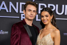 James Kennedy (L) and Ally Lewber attend the premiere party for Season 11 of Bravo's 'Vanderpump Rules' at the Hollywood Palladium on January 17, 2024