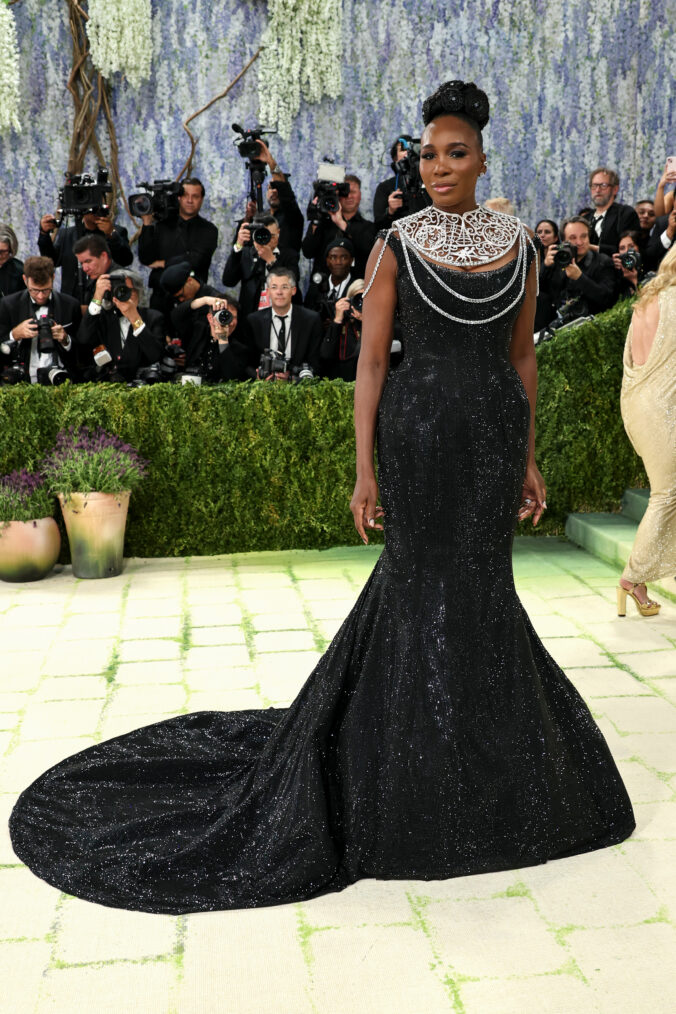 enus Williams attends the 2026 Met Gala celebrating 