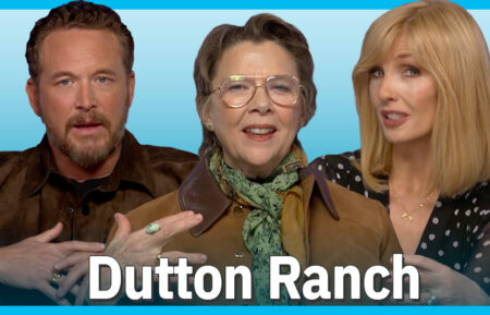 Cole Hauser, Annette Bening, Kelly Reilly 'Dutton Ranch' video interview