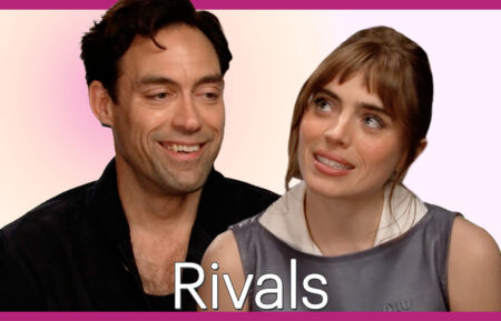 Alex Hassell and Bella Maclean of 'Rivals'