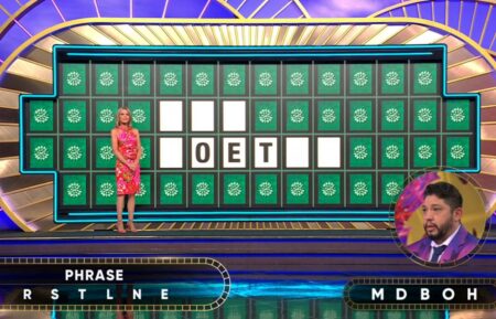 "Wheel of Fortune" contestant Josh Montiel on May 25, 2026 solving the Bonus Puzzle