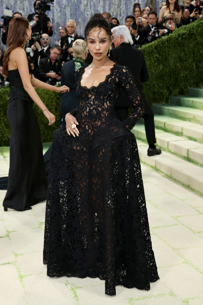 Zoë Kravitz attends the 2026 Met Gala celebrating 