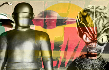 1950s Sc-Fi Movie Collage