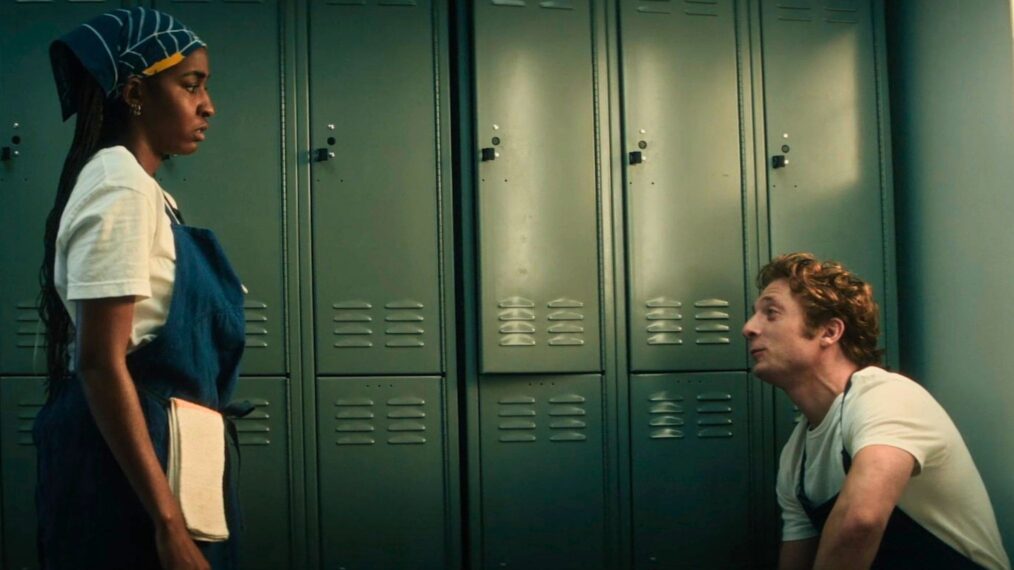 Ayo Edebiri and Jeremy Allen White in 'The Bear' Season 5