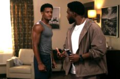Nathaniel Logan McIntyre as KJ and Osy Ikhile as Cassius in All American Season 8