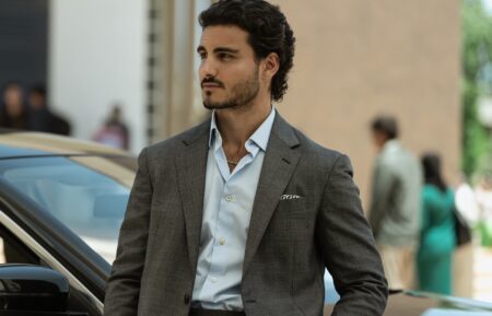 Keanush Tafreshi as Hassan in The Agency, episode 8, season 2, streaming on Paramount+ 2026. Photo Credit: Luke Varley/Paramount+