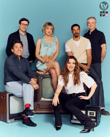 'The Paper's Oscar Nuñez, Michael Koman, Chelsea Frei, Sabrina Impacciatore, Melvin Gregg, and Greg Daniels at ATX TV Fest 2026