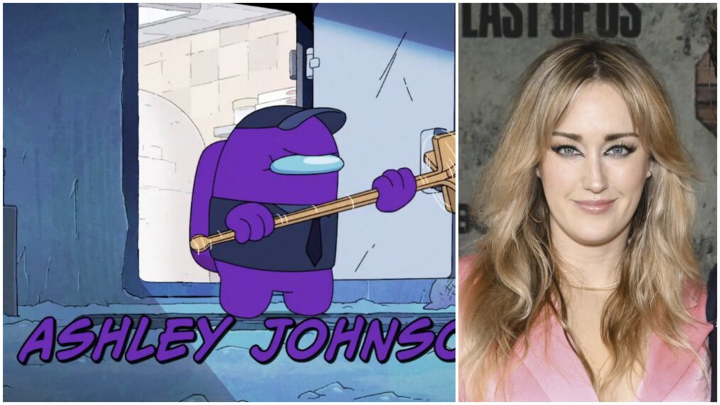 Among Us - Purple and Ashley Johnson