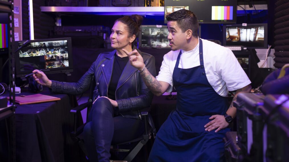 Antonia Lofaso and Nestor Millian, 'Kitchen Undercover' Season 1, Food Network, 2026.