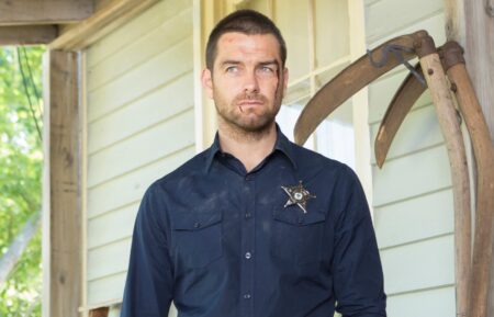 BANSHEE, Antony Starr in 'Bloodlines' (Season 2, Episode 4, aired January 31, 2014). ph: Gregory Shummon/©Cinemax/courtesy Everett Collection