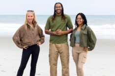 Sarah Baeumler and her team of Angelina and Steven Jacobs, 'Battle on the Beach' Season 5, HGTV, premiered June 1, 2026.