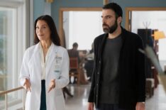 Bellamy Young and Zachary Quinto, 'Brilliant Minds,' Season 2, Episode 16, NBC, June 3, 2026.