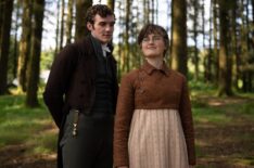 Dónal Finn and Ella Bruccoleri, 'The Other Bennet' Sister, BritBox, 2026.